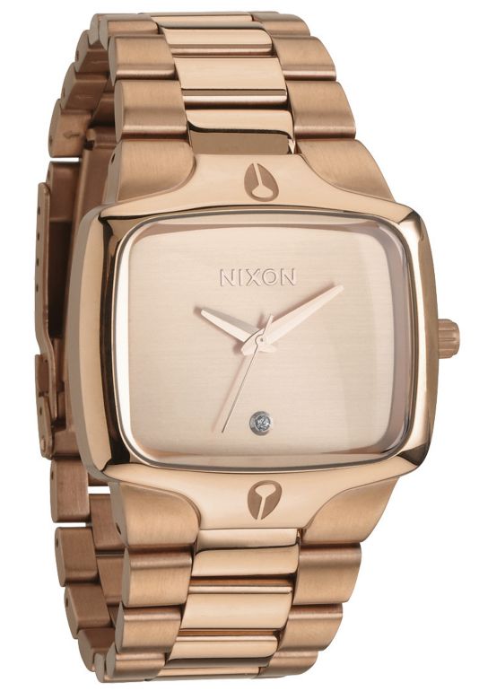 Nixon Player Rose Gold Analog Watch