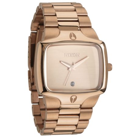Nixon Player Rose Gold Analog Watch