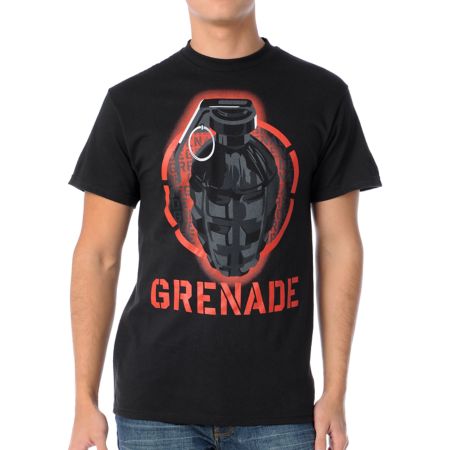Grenade Black Ops Black Tee Shirt