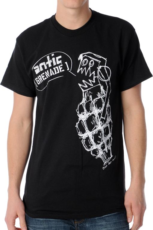 Grenade x Antic Monster Black Tee Shirt