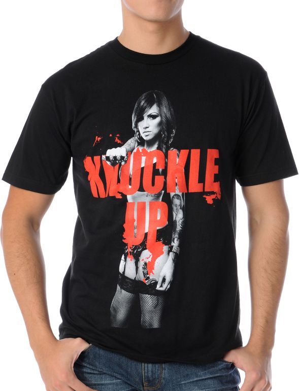 TMLS Knuckle Up Black Tee Shirt