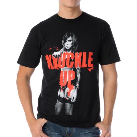 TMLS Knuckle Up Black Tee Shirt