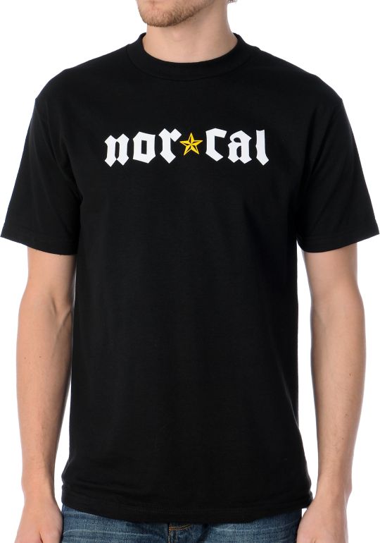Nor Cal Medieval Black Tee Shirt