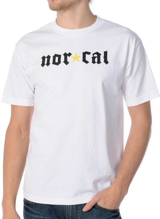 Nor Cal Medieval White Tee Shirt
