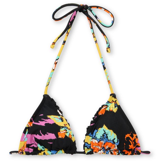 Volcom Girls Night Tropics Triangle Bikini Top
