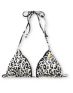 Volcom Girls Night Tropics Cheetah Triangle Bikini Top