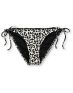 Volcom Girls Night Tropics Cheetah Tie Side Bikini Bottom