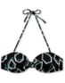 Volcom Girls Simply Stoned Aqua Bandeau Bikini Top