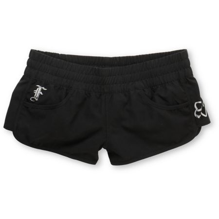 Fox Infinity Girls Black Board Shorts