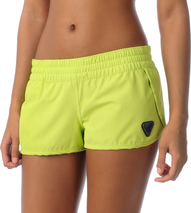 Fox Forever Girls Lime Green Board Shorts