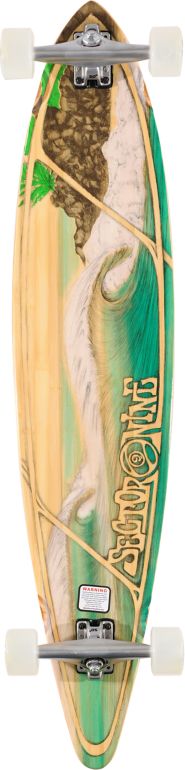 Sector 9 Honolua Bamboo Longboard Complete