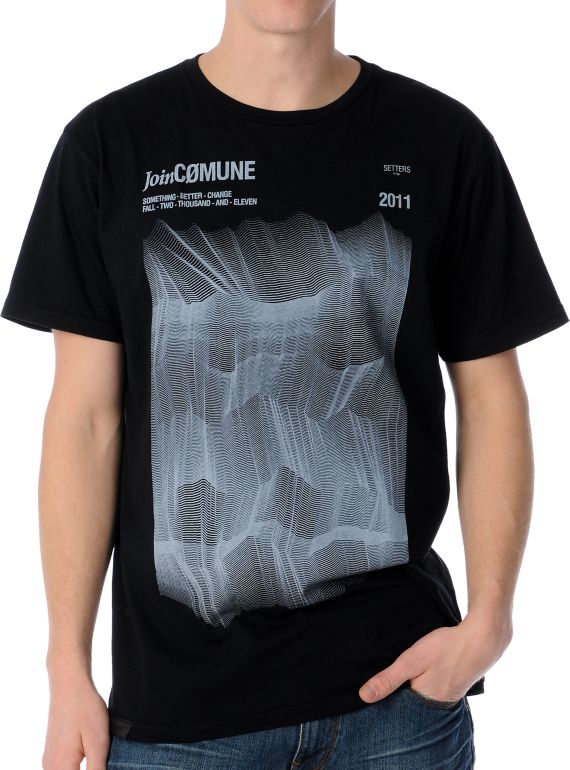 Comune Temps Black Tee Shirt