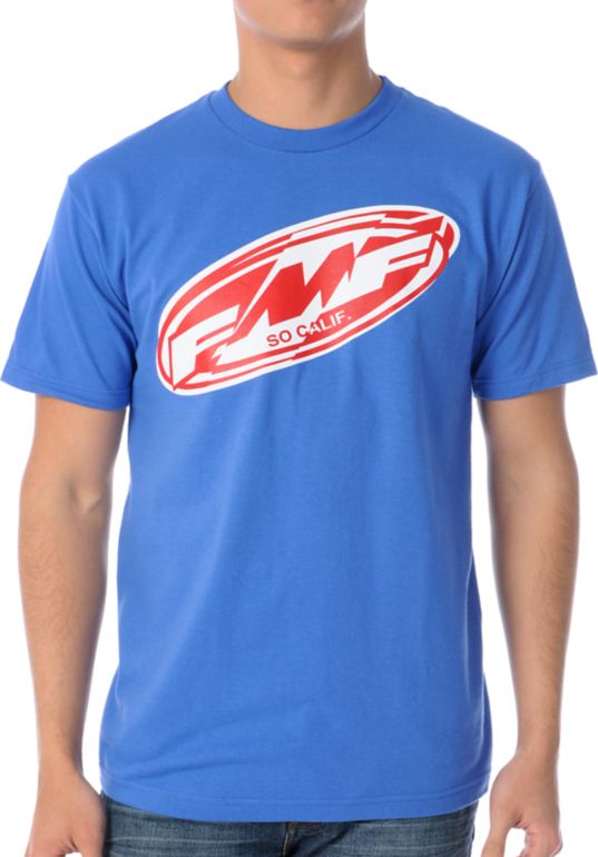 FMF Splits Blue Tee Shirt