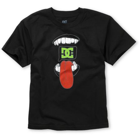 DC Boys Shouter Black Tee Shirt