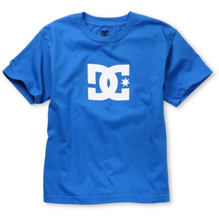 DC Boys Star Blue Tee Shirt