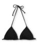 Billabong x Bob Marley Onelove Black Crochet Triangle Bikini Top
