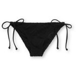 Billabong Girls x Bob Marley Onelove Black Crochet Bikini Bottom