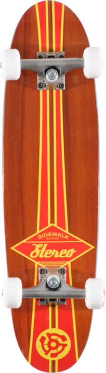 Stereo Skateboards 7.25" Sidewalk Surfer Cruiser Complete