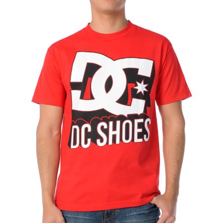 DC Angler Red Tee Shirt 