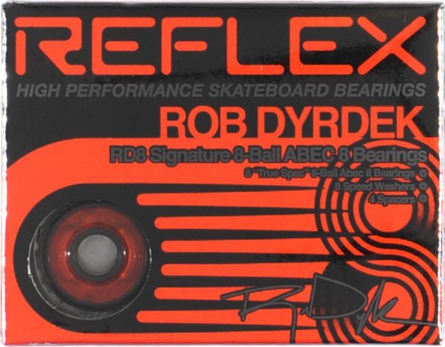 Reflex Dyrdek RD8 Abec 8 Pro Skateboard Bearings