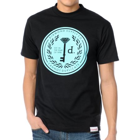 Diamond Supply Cannot Duplicate Black Tee Shirt