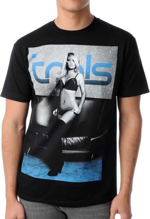 TMLS Angel Black & Blue Tee Shirt