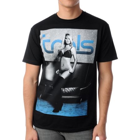 TMLS Angel Black & Blue Tee Shirt