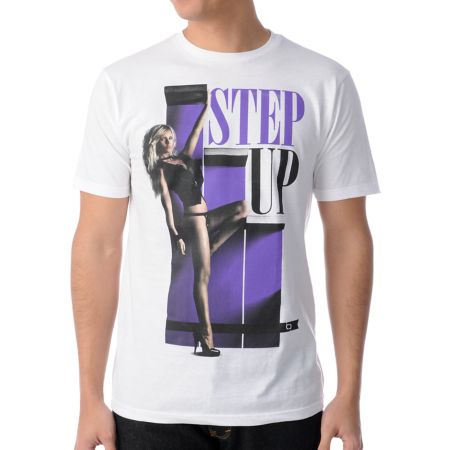 TMLS Step Up White Tee Shirt