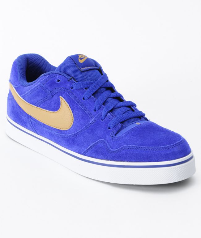 Nike SB P-Rod 2.5 Blue & Gold Skate Shoe