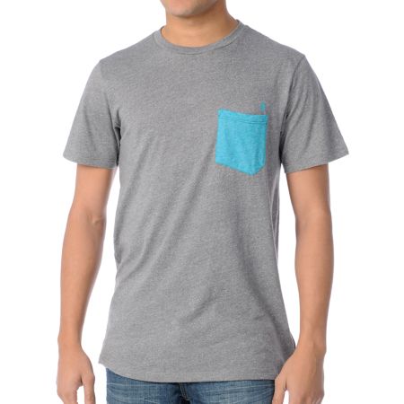 Volcom Calhoun Tri Blend Pocket Tee Shirt