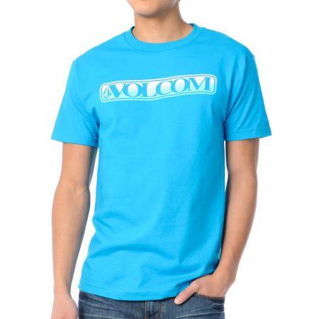 Volcom Corpoest Turquoise Tee Shirt 