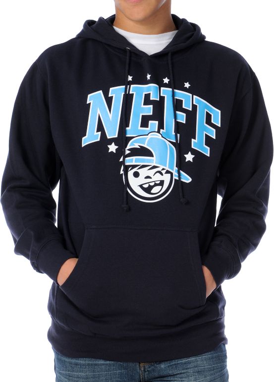Neff Team Navy Pullover Hoodie