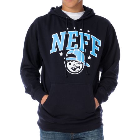 Neff Team Navy Pullover Hoodie
