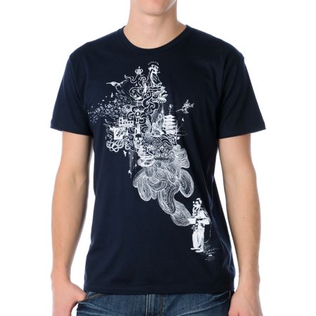 Spacecraft Maker Navy Tee Shirt