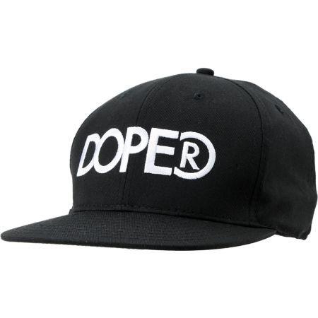 Dope Couture Doper Black Snapback Hat