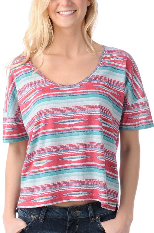 Obey Girls Sedona Red Crop Top
