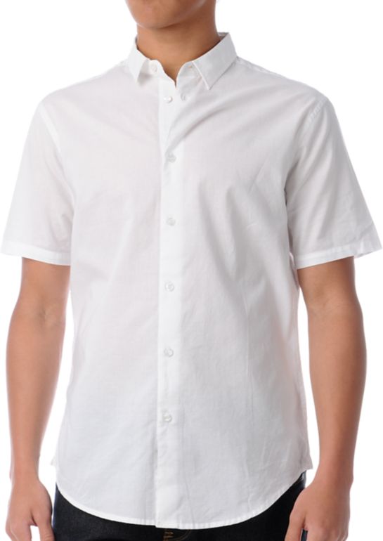 Analog Dylan Rieder White Button Up Shirt