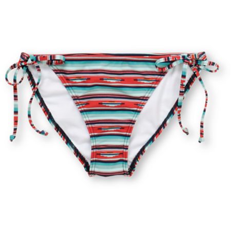 Obey Sedona Teal & Red Bikini Bottom