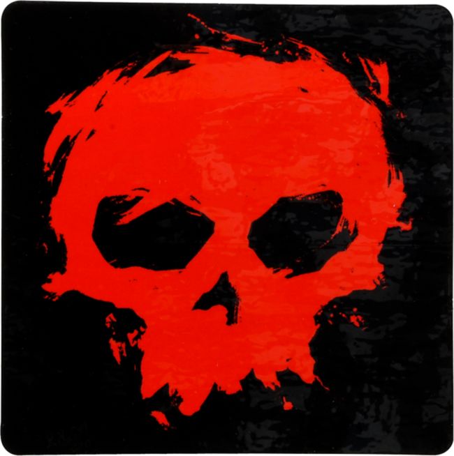 Zero Blood Skull 4 Sticker