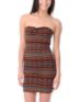 Obey Girls Southwest Summer Body Con Strapless Dress
