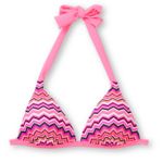 Malibu Miss Interpretation Molded Halter Bikini Top