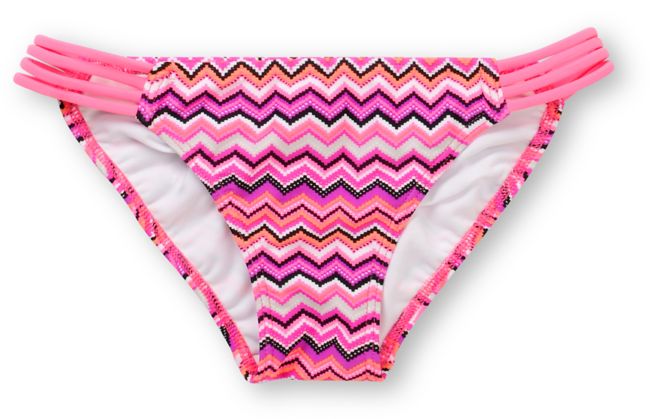 Malibu Miss Interpretation Strap Side Hipster Bikini Bottom