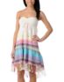 Billabong Away We Go Cream Strapless Dress