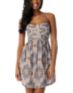 Billabong Odom Silver Printed Woven Dress
