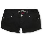 Almost Famous Tracy Girls Black Cut Off Denim 2.5" Shorts