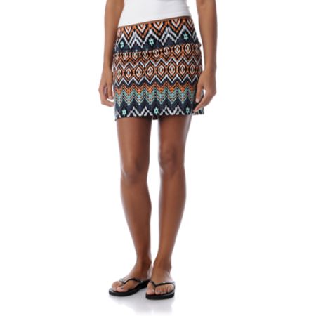 Billabong Nights Free Black Mini Skirt