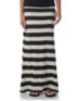 Billabong Anina Black Stripe Maxi Skirt