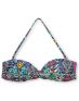 Billabong Native Dream Reina Turquoise Bandeau Bikini Top
