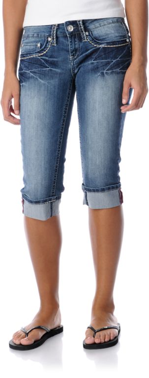 YMI Jeans Girls Jessica Cropped Jeans
