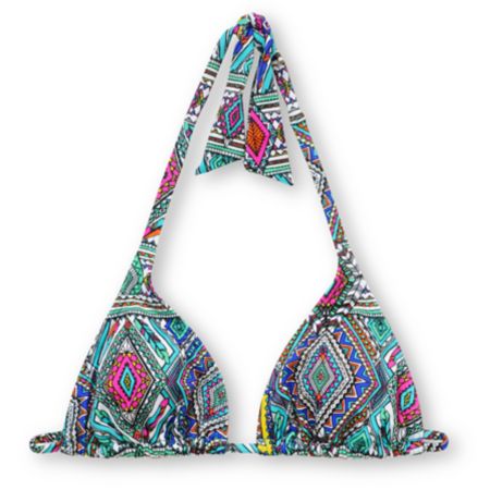 Billabong Native Dream Jean Turquoise Triangle Bikini Top